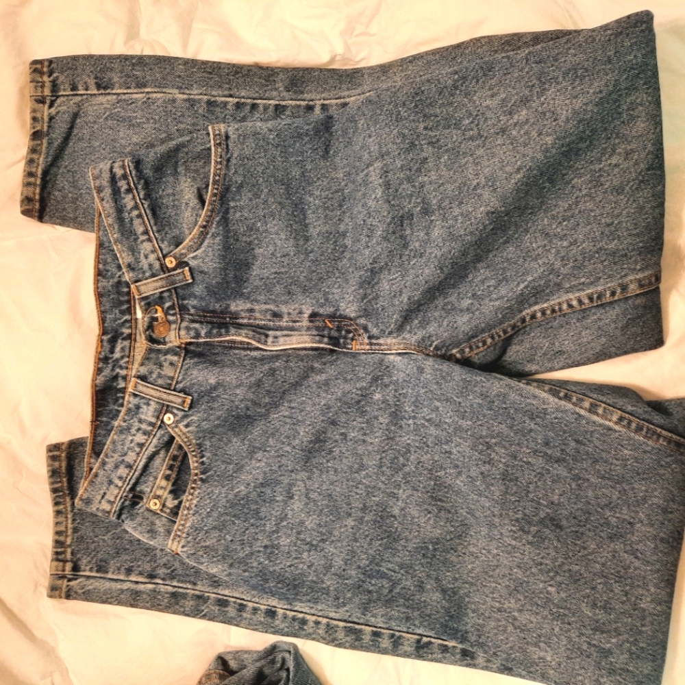 Levi's Mid Wash Orange Tab 912s